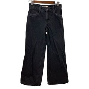 Levi's Black Wide Leg Jeans